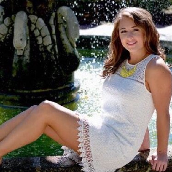 White Lace Dress - Picture 1 of 4